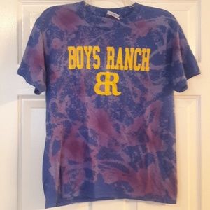 Custom distressed tee